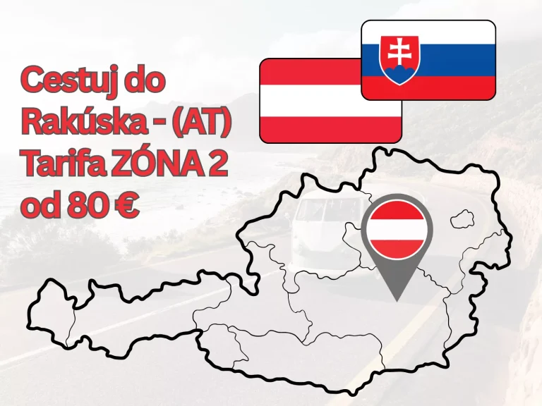 Cestuj do Rakúska - (AT) Tarifa ZÓNA 2 - Graz, Linz, Wels, Steyr