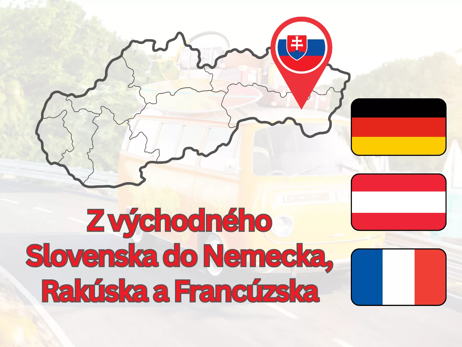 Z východného Slovenska do Nemecka, Rakúska a Francúzska