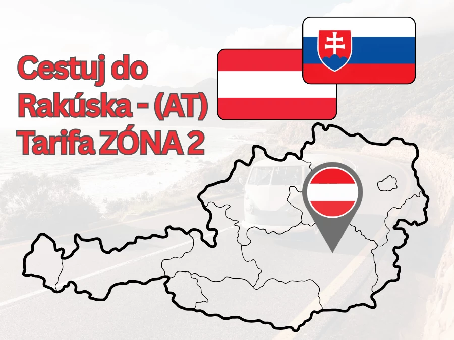 Cestuj do Rakúska - (AT) Tarifa ZÓNA 2