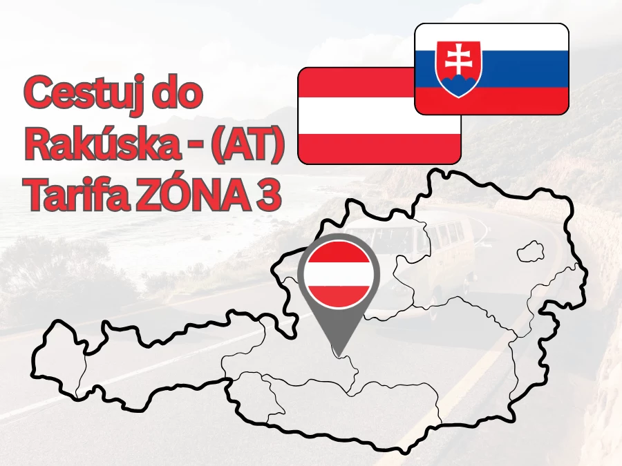 Cestuj do Rakúska - (AT) Tarifa ZÓNA 3